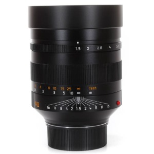 Leica M-90mm f/1.5 Summilux ASPH 6bit Black