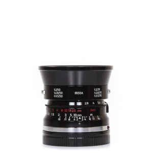 신품 Light Lens LAB M-35mm f/2 (8 element) Glossy Black Paint Limited