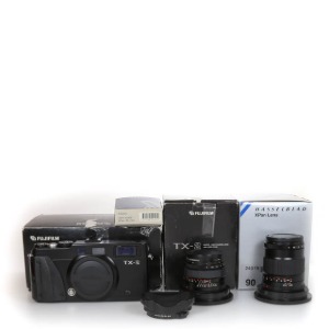 Fujifilm TX-2 Body + Fujinon 45mm f/4 + Hasselblad 90mm F/4 set