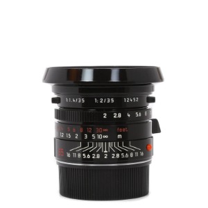 Leica M 35mm f2 Summicron ASPH Black Paint Millenium
