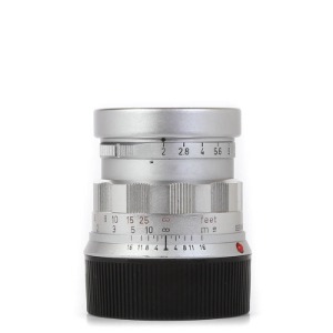 Leica M 50mm f 2 Summicron Rigid Silver