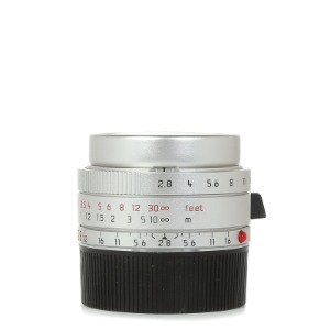 Leica M 28mm f2.8 Elmarit ASPH 5th 6bit Silver