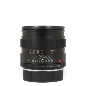 Leica R 90mm f2.8 Elmarit Black