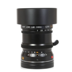 Light Lens LAB M 50mm f2 Speed Panchro II Black